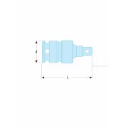 NK.240A - przegub udarowy 3/4"