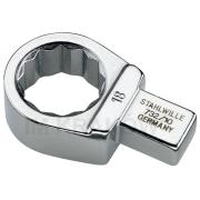 732A/10 1/4 - Końcówka wtykowa oczkowa 9x12mm, 1/4" 