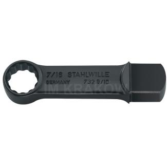 732AG/10  3/8 - Końcówka wtykowa oczkowa 9x12mm, 3/8" 