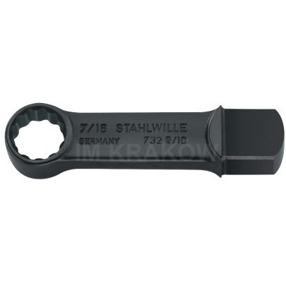 732AG/10  9/16 - Końcówka wtykowa oczkowa 9x12mm, 9/16" 