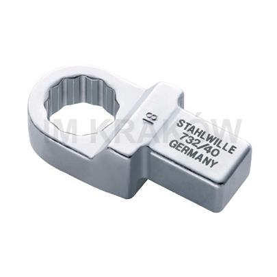 732/40 18 - Końcówka wtykowa oczkowa 14x18mm, 18mm 