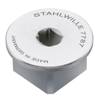 7787 - Złączka przejściowa czworokątna z  wew. 1/4" na zew. 3/4"