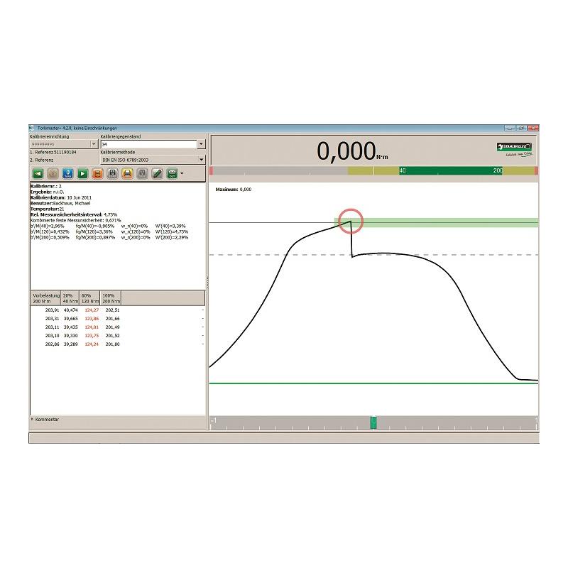 7759-4 - Kabel USB i oprogramowanie do PC do stanowiska do kontroli Kluczy dynamometrycznych