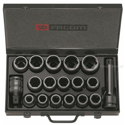 NK.500U - zestaw nasadek udarowych 3/4", 3/4" - 1"5/8