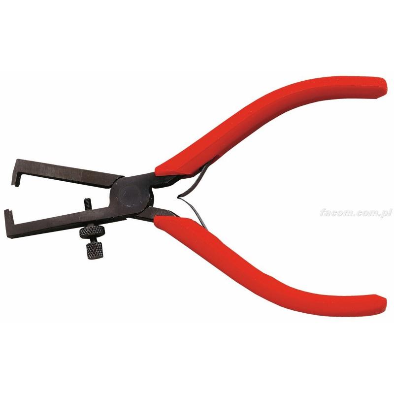 194.12 - szczypce do czołowego ściągania izolacji, ekstra-cienkie, zakres do 1,8 mm² 