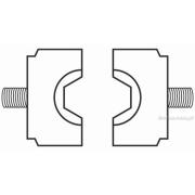985922 - matryca sześciokątna do szczypiec 985913, 120 mm²