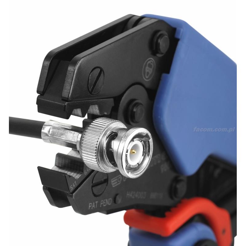 985758 - szczypce do zaciskania konektorów koncentrycznych BNC RG58 - RG59 - RG62