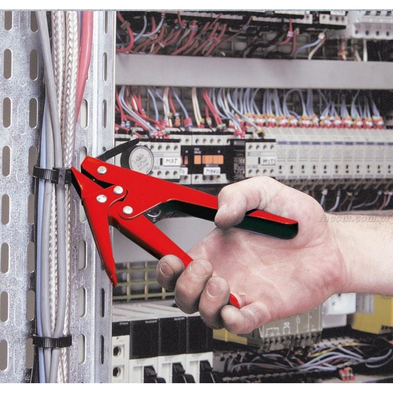 455B - szczypce do opasek plastikowych o szerokości 2,4 - 9 mm 