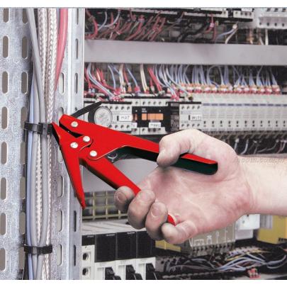 455B - szczypce do opasek plastikowych o szerokości 2,4 - 9 mm 