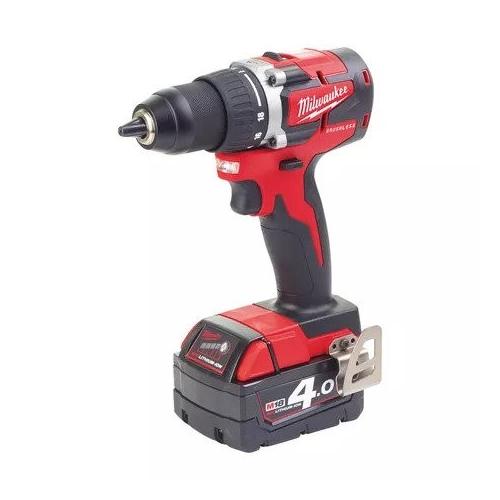 M18 CBLDD-402C - Compact brushless drill drivers 18 V, 4.0 Ah, in HD Box, with 2 batteries and charger, 4933464539