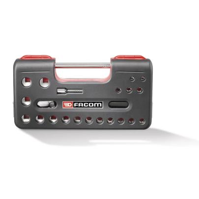 SL.DBOX4 - zestaw nasadek 1/2" w kasecie, 8mm - 32 mm