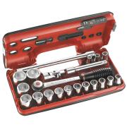 S.DBOX500 - zestaw nasadek 1/2" w kasecie, 8 mm - 32 mm