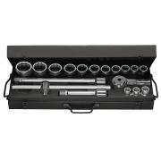 K.436E - zestaw nasadek 3/4" w skrzynce, 19 mm - 55 mm