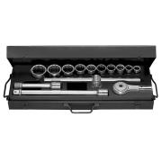 K.420N - zestaw nasadek 3/4" w skrzynce, 22 mm - 50 mm