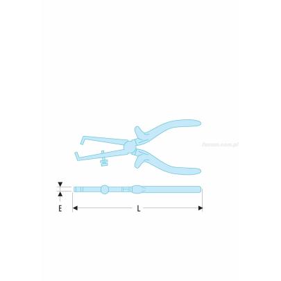 194.17AVSE - szczypce do zdejmowania izolacji