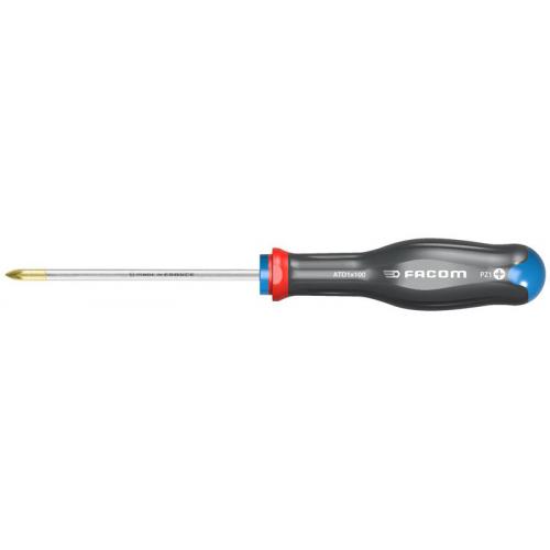 ATD1X75 - Protwist® screwdriver for Pozidriv® screws - round blade, PZ1