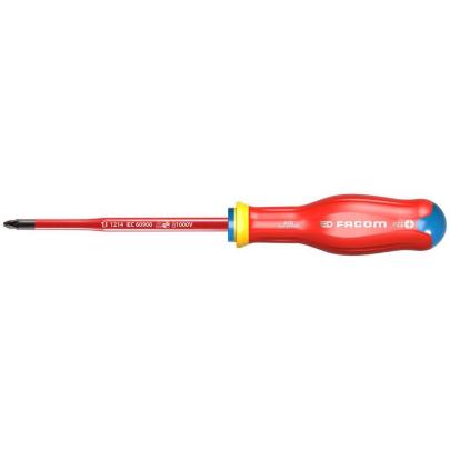 ATD2X125TVE - Wkrętak izolowany 1000V Protwist® do śrub Pozidriv®, grot cienki, PZ2