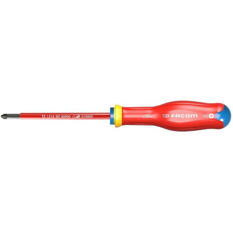 ATD0X75VE - Wkrętak izolowany 1000V Protwist® do śrub Pozidriv®, PZ0