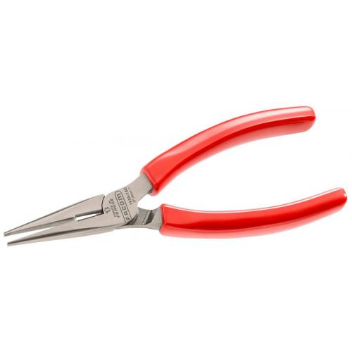 193A.16G - Short half-round nose pliers, 160 mm