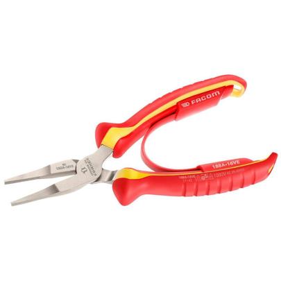 188A.16VE - 1000V VDE FLAT NOSE PLIERS 160MM