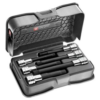 SV.LJ6B - 1/2' BIT SOCKET SET XZN LONG M6-M12