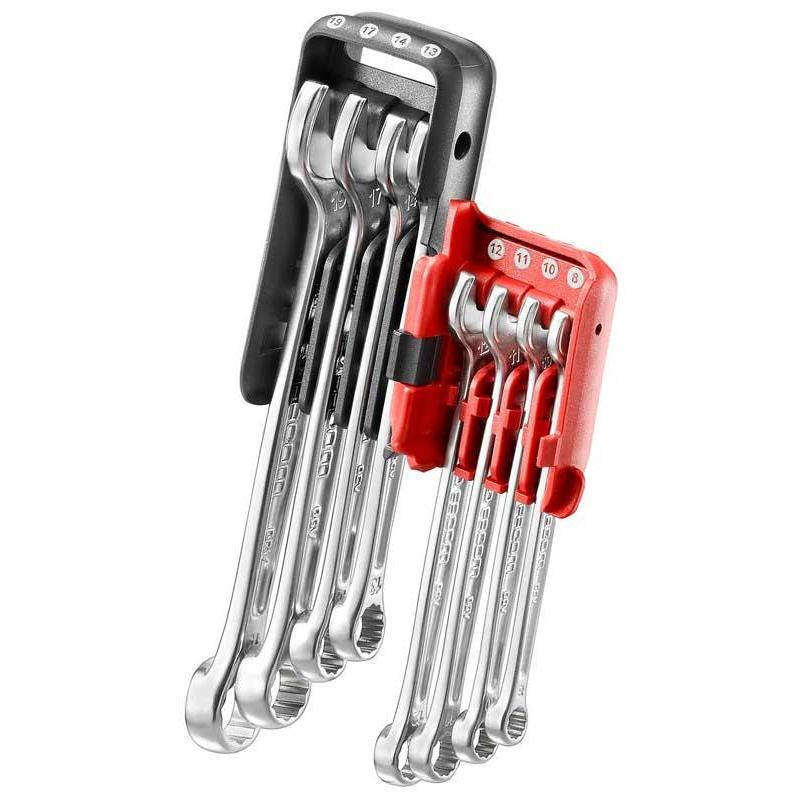 440.JP8 - SET OF 8 COMB WRENCHES ON POCKET HOLDER
