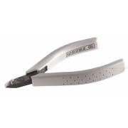 406.8MT - szczypce tnące Micro-Tech® z główką ostrołukową, mała główka, cięcie półosiowe, Ø CuNi 0,2 - 1 mm