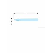 405.10RMT - szczypce tnące Micro-Tech® z główką ostrołukową, krępe, cięcie osiowe, Ø CuNi 0,3 – 1,2 mm