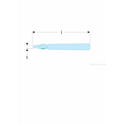 425.MT - szczypce tnące Micro-Tech® z główką ostrołukową, wydłużone, cięcie paskie, Ø CuNi 0,1 – 1,3 mm