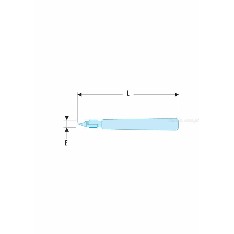 426.MT - szczypce tnące Micro-Tech® z główką ostrołukową, wydłużone, wysmuklone, cięcie płaskie, Ø CuNi 0,1 – 1,2 mm