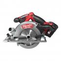 M18 CCS55-502X - Circular saw for wood and plastics 55 mm, 18 V, FUEL™, with 2 batteries and charger, 4933451376