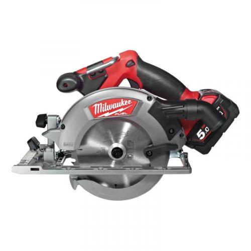 M18 CCS55-502X - Circular saw for wood and plastics 55 mm, 18 V, FUEL™, with 2 batteries and charger, 4933451376