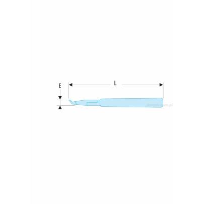 427.MT - szczypce tnące Micro-Tech® z główką odchyloną 30°, cięcie płaskie, Ø CuNi 0,2 – 0,6 mm