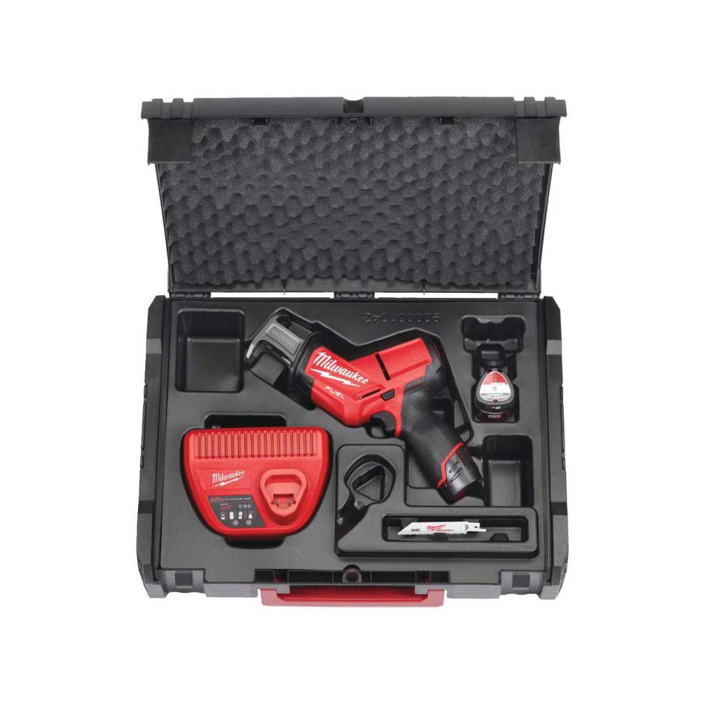 MILWAUKEE M12 CHZ 202X Sub compact reciprocating saw 12 V 2.0