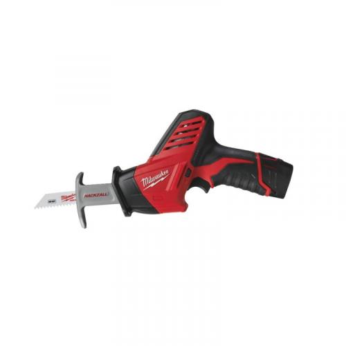 C12 HZ-202C - Sub compact reciprocating saw 12 V, 2.0 Ah, HACKZALL™, in case with 2 batteries and charger, 4933441195