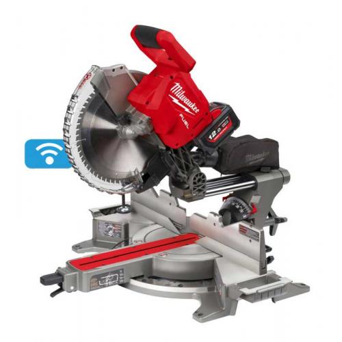 M18 FMS305-121 - Mitre saw 305 mm, 18 V, ONE-KEY™, with battery and charger, 4933471122