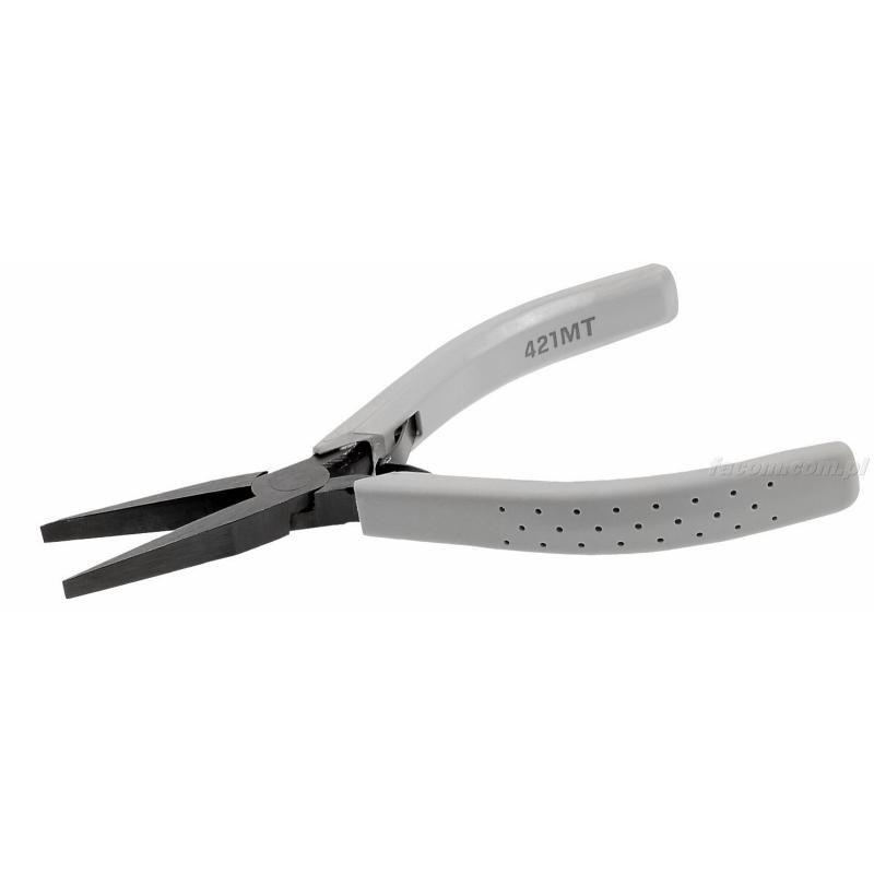 421.MT - szczypce do chwytania Micro-Tech® płaskie, szczęki długie i sztywne