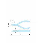 432.MT - szczypce do chwytania Micro-Tech®, szczęki półokrągłe krótkie