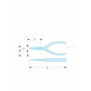 432.LMT - szczypce do chwytania Micro-Tech®, szczęki półokrągłe wysmukłe