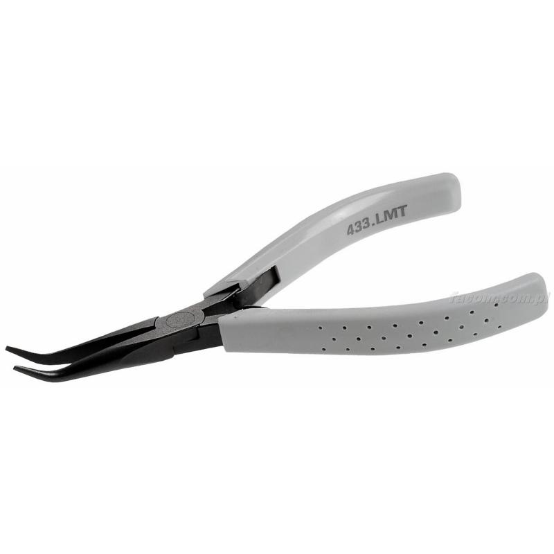 433.LMT - szczypce do chwytania Micro-Tech®, szczęki półokrągłe wysmukłe zagięte pod kątem 45°