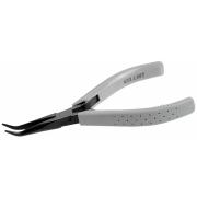 433.LMT - szczypce do chwytania Micro-Tech®, szczęki półokrągłe wysmukłe zagięte pod kątem 45°