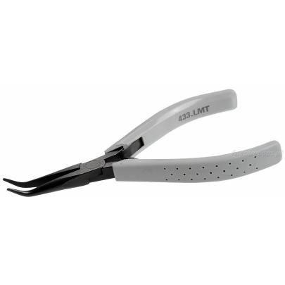 433.LMT - szczypce do chwytania Micro-Tech®, szczęki półokrągłe wysmukłe zagięte pod kątem 45°