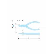 424.MT - szczypce do chwytania Micro-Tech®, szczęki okrągłe krótkie i sztywne