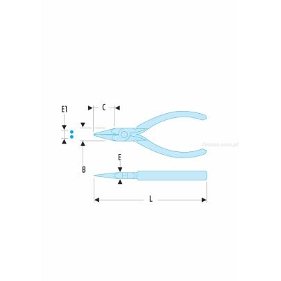 424.MT - szczypce do chwytania Micro-Tech®, szczęki okrągłe krótkie i sztywne