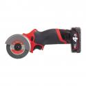 M12 FCOT-422X - Sub compact angle grinder 76 mm, 12 V, 2.0 and 4.0 Ah, FUEL™, in case, with 2 batteries and charger, 4933464619