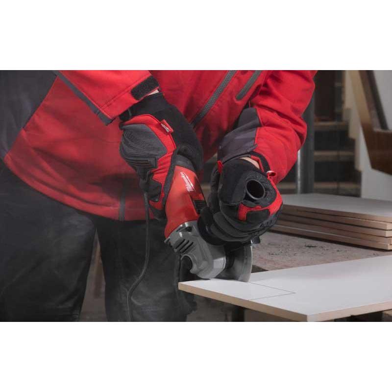 AG 800-125 E - Szlifierka kątowa śr. 125 mm, 800 W, włącznik suwakowy