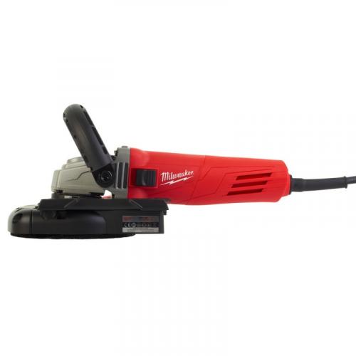 AGV 12-125 X DEG-SET - Angle grinder with dust management 125 mm, 1200 W, slide switch, in case