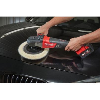 M18 FAP180-502X - Polerka 18 V, FUEL™, w walizce, z 2 akumulatorami i ładowarką