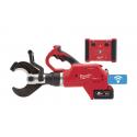 M18 HCC75R-502C - Hydraulic remote underground cable cutter 18 V, 5.0Ah, 75 mm, in case with 2 batteries and charger, 4933459271