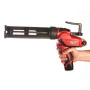 M12 PCG/600A-201B - Subkompaktowy pistolet do kleju z pojemnikiem 600 ml, 12 V, 2.0 Ah, w torbie, z akumulatorem i ładowarką